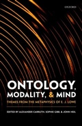Cover: Ontology, Modality, and Mind - OUP eBook