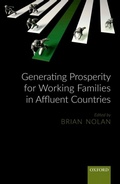 Cover: Generating Prosperity for Working Families in Affluent Countries - OUP eBook