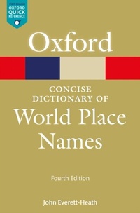 Enlarge image Cover: The Concise Dictionary of World Place-Names - OUP eBook