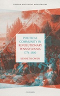 Cover: Political Community in Revolutionary Pennsylvania, 1774-1800 - OUP eBook
