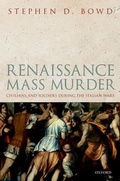 Cover: Renaissance Mass Murder - OUP eBook