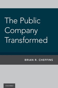 Abbildung von: The Public Company Transformed - OUP eBook