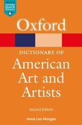 Cover: The Oxford Dictionary of American Art & Artists - OUP eBook
