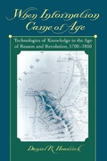 Cover: When Information Came of Age - OUP eBook