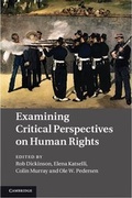 Cover: Examining Critical Perspectives on Human Rights - Cambridge University Press