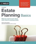 Cover: Estate Planning Basics - NOLO