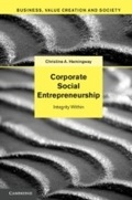 Cover: Corporate Social Entrepreneurship - Cambridge University Press