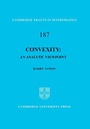 Cover: Convexity - Cambridge University Press