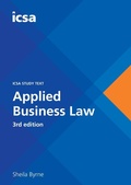 Cover: Applied Business Law (CSQS) - ICSA Publishing Ltd