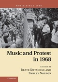 Cover: Music and Protest in 1968 - Cambridge University Press
