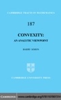 Cover: Convexity - Cambridge University Press