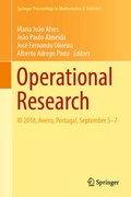 Cover: Operational Research - Springer