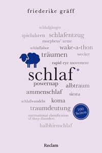 Abbildung von: Schlaf. 100 Seiten - Reclam