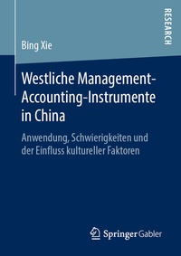 Abbildung von: Westliche Management-Accounting-Instrumente in China - Springer Gabler