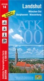 Bild: ATK100-14 Landshut (Amtliche Topographische Karte 1:100000) - Landesamt für Digitalisierung, Breitband und Vermessung, Bayern