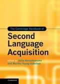 Cover: The Cambridge Handbook of Second Language Acquisition - Cambridge University Press