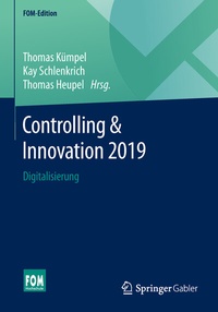 Enlarge image Cover: Controlling & Innovation 2019 - Springer Gabler