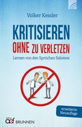 Cover: Kritisieren ohne zu verletzen - Brunnen Verlag GmbH