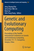 Cover: Genetic and Evolutionary Computing - Springer