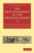 Cover: The New Testament in the Original Greek - Cambridge University Press