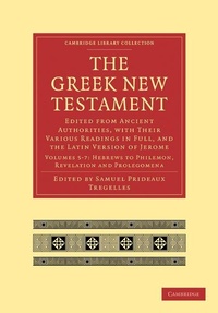 Enlarge image Cover: The Greek New Testament - Cambridge University Press