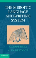 Cover: The Meroitic Language and Writing System - Cambridge University Press