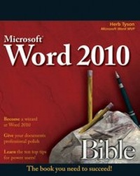 Abbildung von: Word 2010 Bible - Wiley