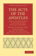 Cover: The Acts of the Apostles - Cambridge University Press