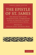 Cover: The Epistle of St. James - Cambridge University Press