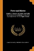 Cover: Force and Matter - Franklin Classics Trade Press