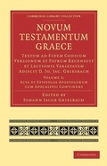 Cover: Novum Testamentum Graece - Cambridge University Press
