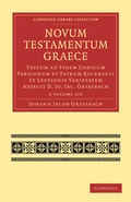 Cover: Novum Testamentum Graece 2 Volume Paperback Set: Volume SET - Cambridge University Press