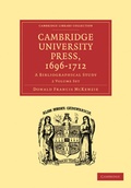 Cover: Cambridge University Press, 1696-1712 2 Volume Set - Cambridge University Press