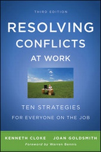Enlarge image Cover: Resolving Conflicts at Work - Jossey-Bass