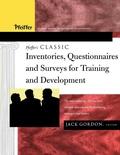 Cover: Pfeiffer's Classic Inventories, Questionnaires, and Surveys for Training and Development - Pfeiffer