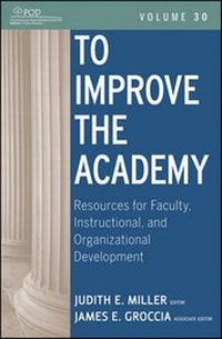 Enlarge image Cover: To Improve the Academy - Wiley