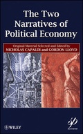 Cover: The Two Narratives of Political Economy - Wiley-Scrivener