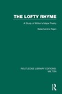 Cover: The Lofty Rhyme - Routledge