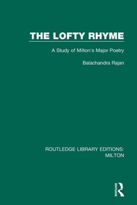 Enlarge image Cover: The Lofty Rhyme - Routledge