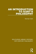 Cover: An Introduction to Kant's Philosophy - Routledge