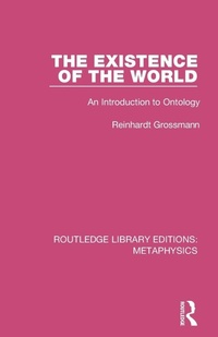Enlarge image Cover: The Existence of the World - Routledge