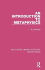 Cover: An Introduction to Metaphysics - Routledge