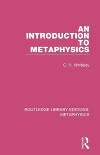 Enlarge image Cover: An Introduction to Metaphysics - Routledge