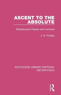 Enlarge image Cover: Ascent to the Absolute - Routledge