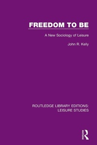Enlarge image Cover: Freedom to Be - Routledge