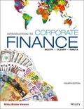 Cover: Introduction to Corporate Finance, 4th Edition - Wiley