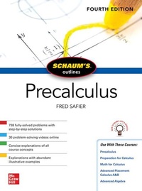 Abbildung von: Schaum's Outline of Precalculus, Fourth Edition - McGraw-Hill Education