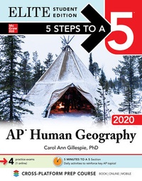 Enlarge image Cover: 5 Steps to a 5: AP Human Geography 2020 Elite Student Edition - McGraw-Hill Education