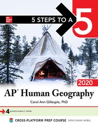 Enlarge image Cover: 5 Steps to a 5: AP Human Geography 2020 - McGraw-Hill Education