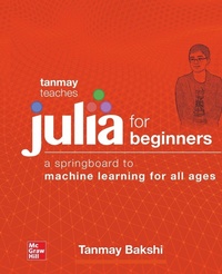 Enlarge image Cover: Tanmay Teaches Julia for Beginners: A Springboard to Machine Learning for All Ages - McGraw-Hill Education